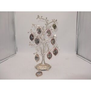 Things Remembered‎ Family Tree Hold 10 Photos Oval 2 Sided 15" Tall Metal
